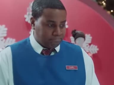 Exasperated retail worker/cashier