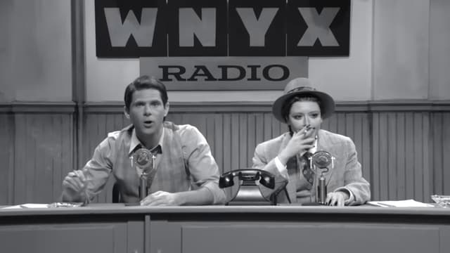 50s Baseball Broadcast