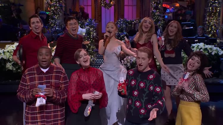 Ariana Grande Christmas Monologue