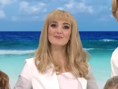 Pregnant wife with blonde children Pregnant wife with blonde children