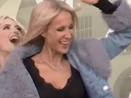 Girl #1 riding the bull Girl #1 riding the bull